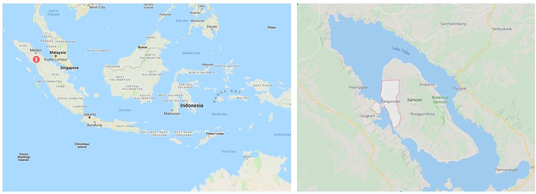 Double map Toba