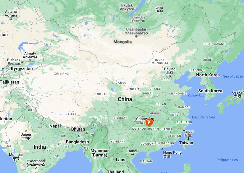 Zhangjiajie_Map